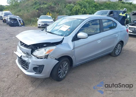 2019 Mitsubishi Mirage G4 Es из США, поврежденный, VIN ML32F3FJ6KHF04135